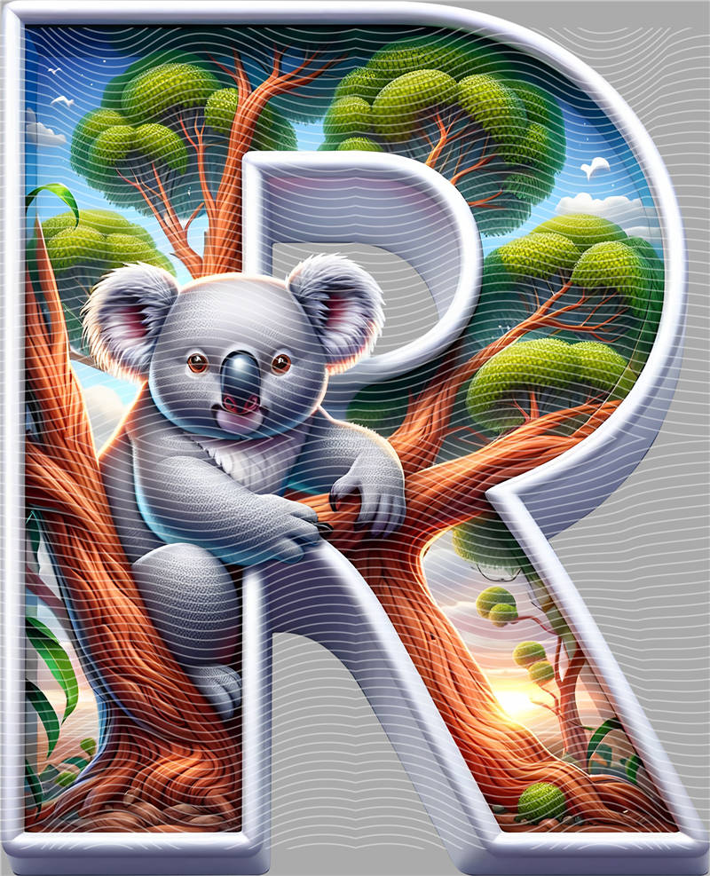 Letters A to Z and Number-AZ 69